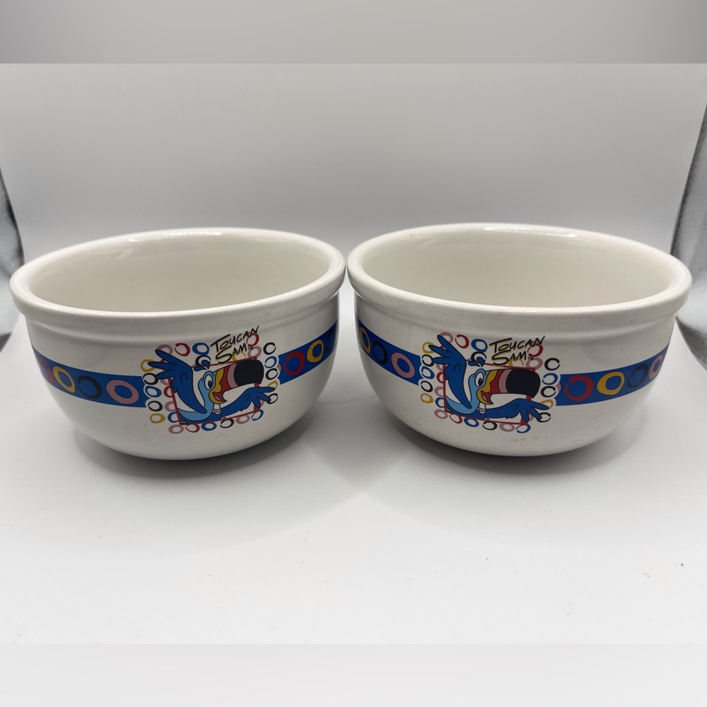 Toucan Sam Porcelain Bowls (2)